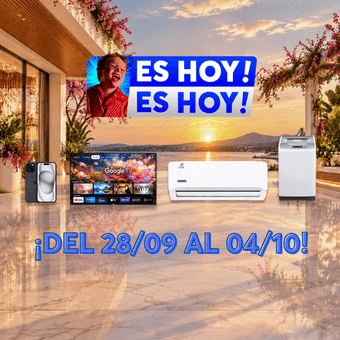ES HOY 29/09 AL 04/10
