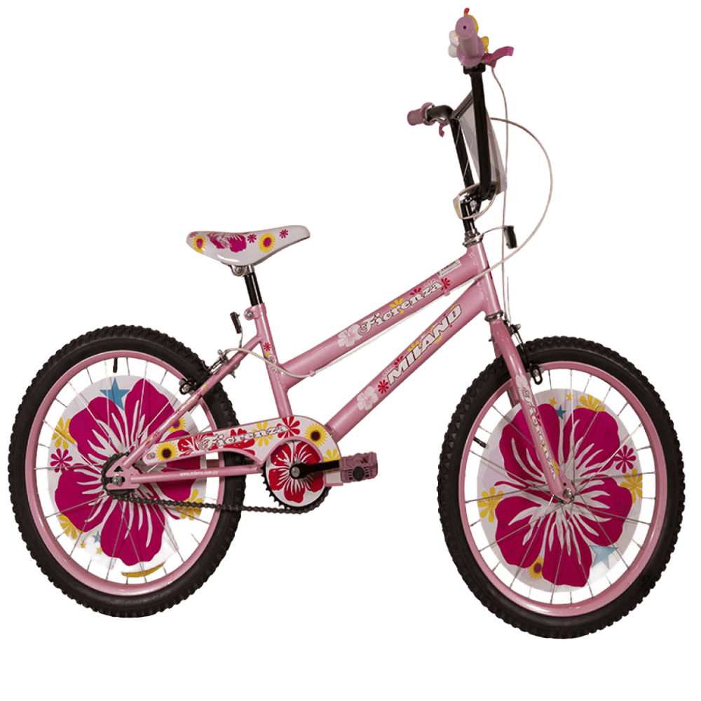 BICI MILANO ARO 20" BMX P/ NENA FIORENZA ROSADO 1886