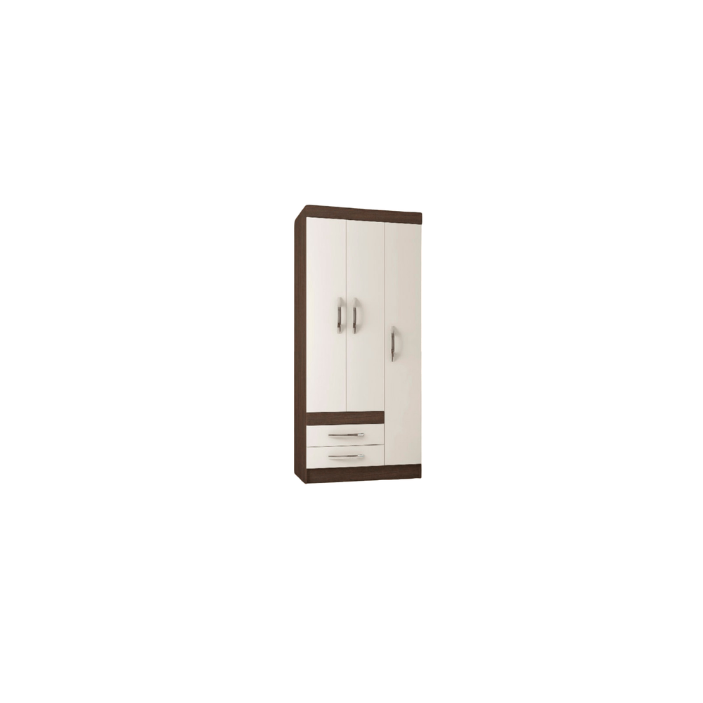 ROPERO RECIFE 3P AMENDOA OFF WHITE COBRASA 41100 S/ ESPEJO