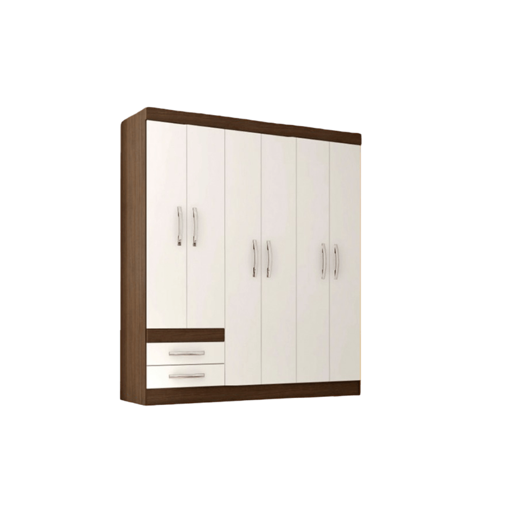 ROPERO RECIFE 6P AMENDOA OFF WHITE COBRASA