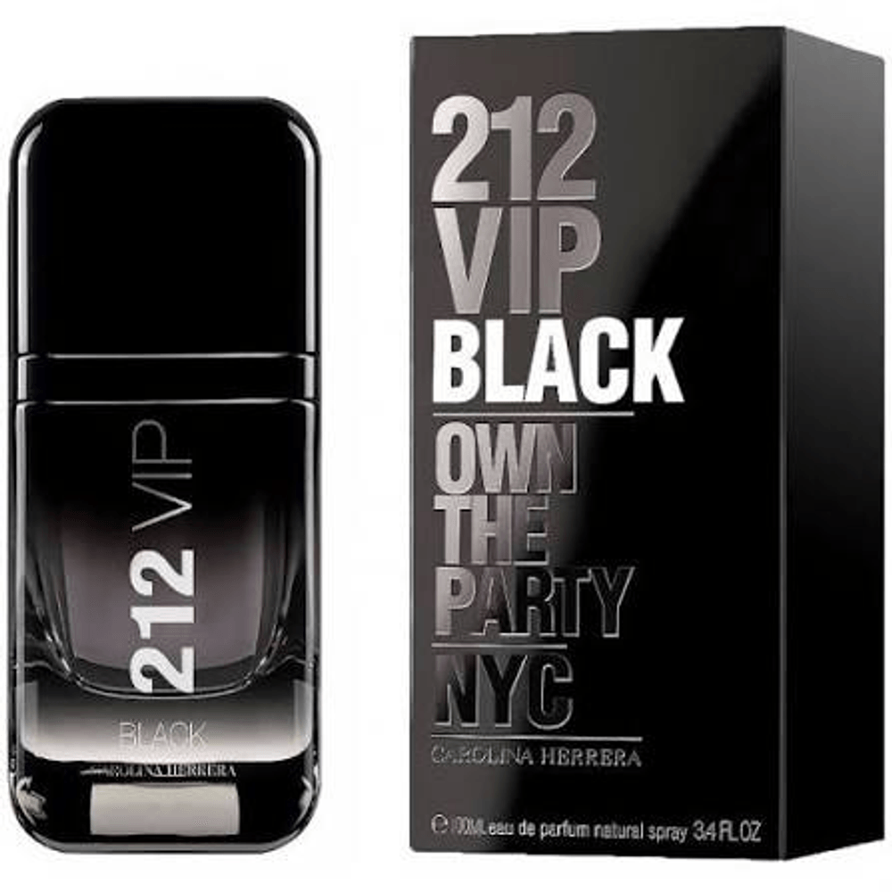PERFUME CAROLINA HERRERA 212 VIP BLACK MEN 100ML