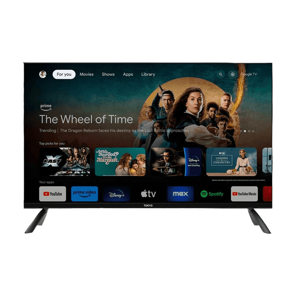 TV TOKYO 43" SMART GOOGLE TV FULL HD FRAMELESS C/ CHROMECAST INCLUIDO T3004 TVTOKFF43GTV 27928