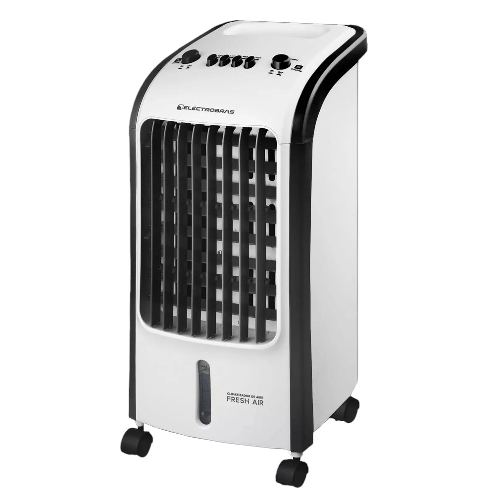 CLIMATIZADOR - FRESH AIR ELECTROBRAS 4EN1 PURIFICA, ENFRIA, HUMIDIFICA Y VENTILA 30123