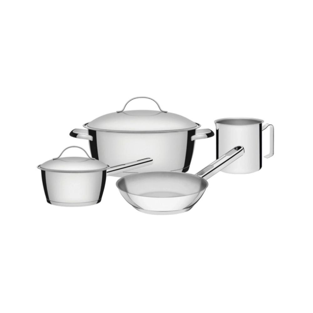 JUEGO DE OLLAS ACERO INOX 4PZAS ALLEGRA 65650/316