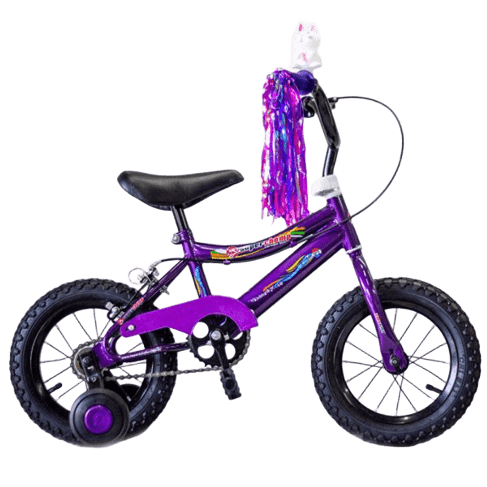 BICICLETA INFANTIL SUPER CHAMP BMX12-12 CKD - LILA / FERZA 38166