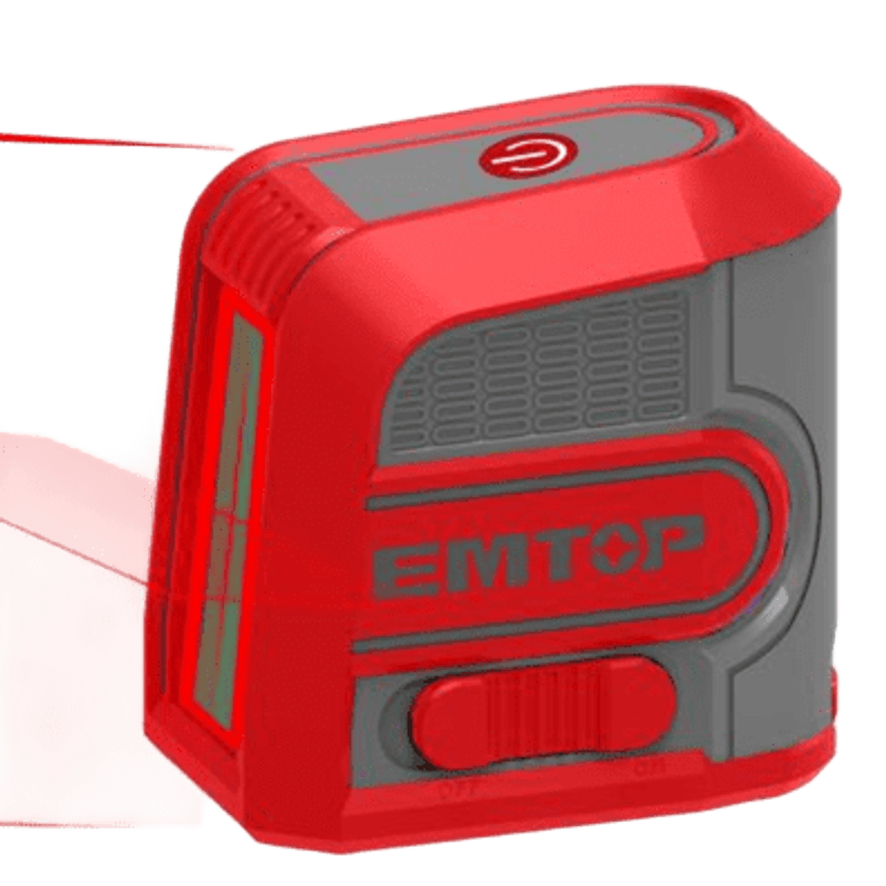 AUTO NIVELADOR LASER ROJO 15M. BLISTER. EMTOP- ESLE1M03