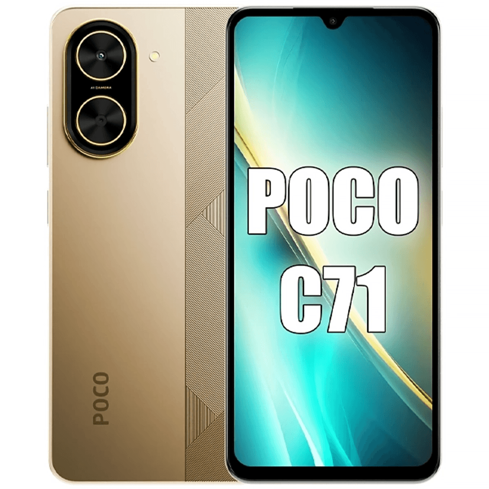 CELULAR XIAOMI POCO C71 4/128GB DORADO 39240