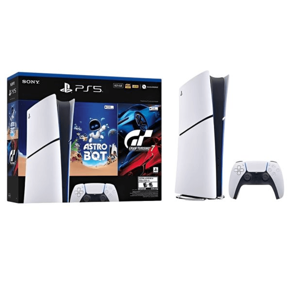 VJ CON PS5 CFI-2115B DIG SLIM 825GB GRAN TURISMO 7 + ASTROBOT (GTA 1AÑO PY) 42480