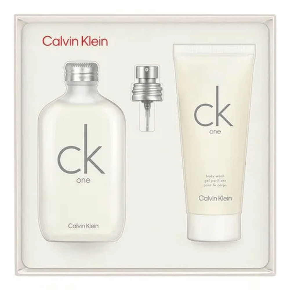 CALVIN KLEIN CK ONE GIFT SET 100ML EDT + 100ML SHOWER GEL 43978