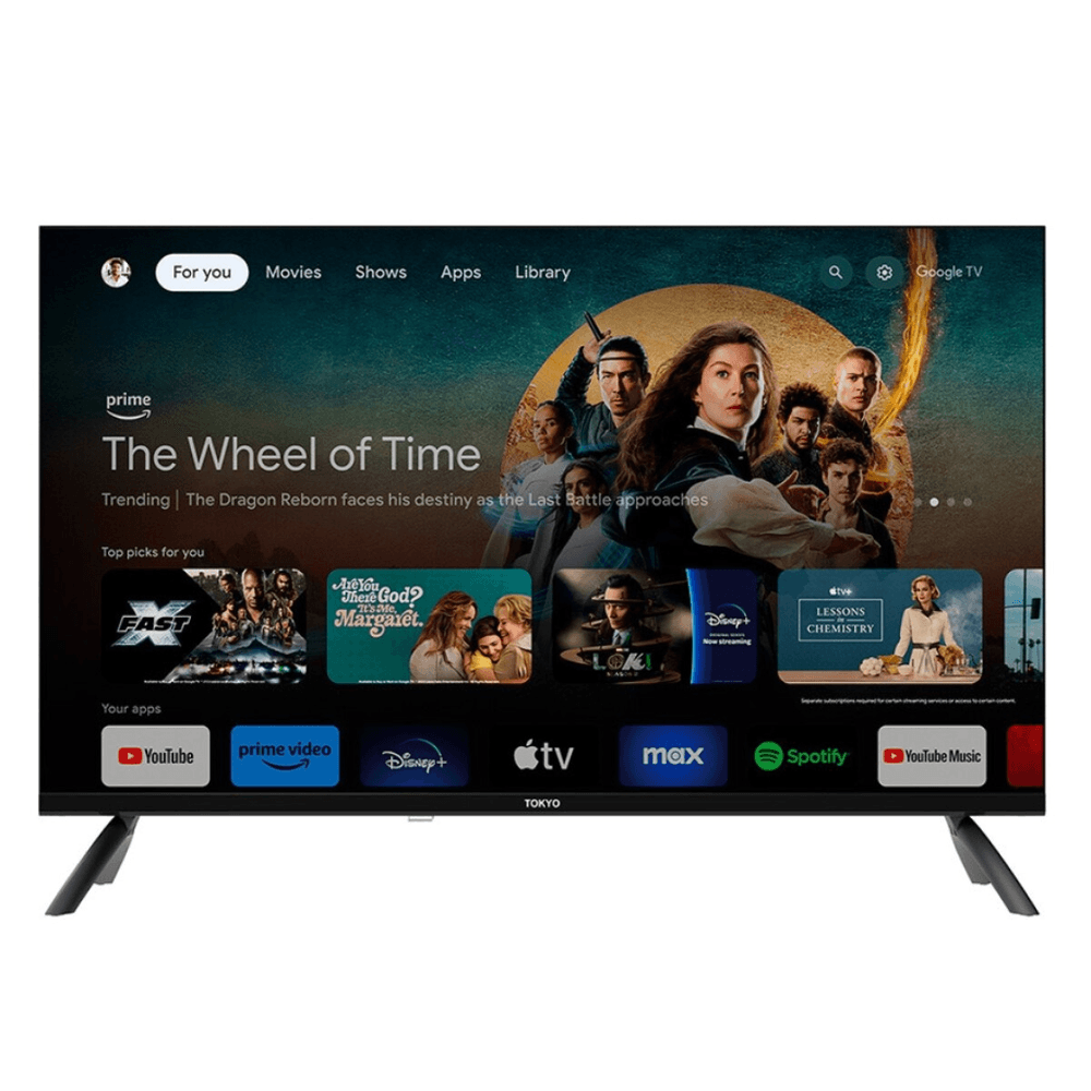TELEVISOR SMART 50 TOKYO GOOGLE TV 5.0 4K FRAMELESS C/ CHROMECAST INCLUIDO - T3567