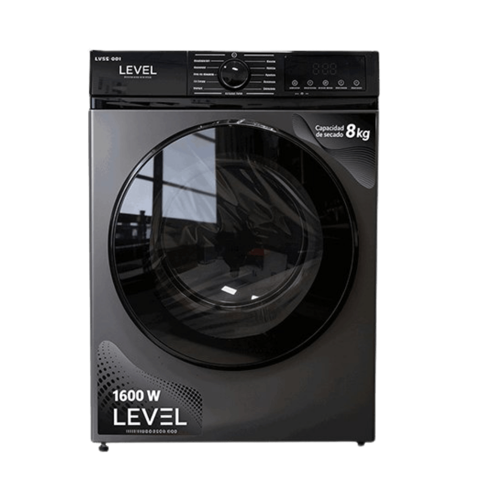 SECARROPAS LEVEL 8KG SILVER (INOX) LVSE-001