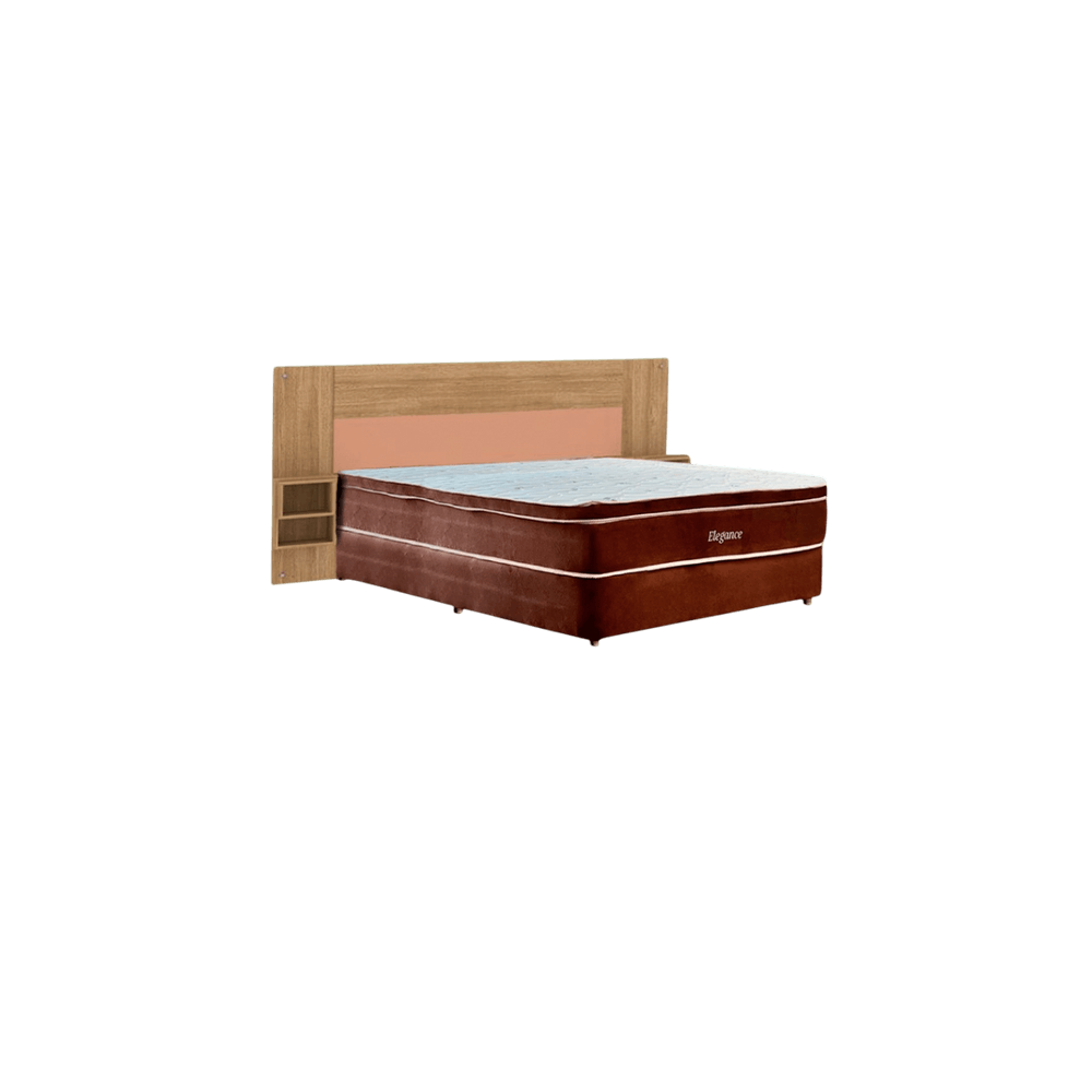 Sommier juego completo Cobrasa 160x200 elegance marron CABERA NATURE FLEX 81374