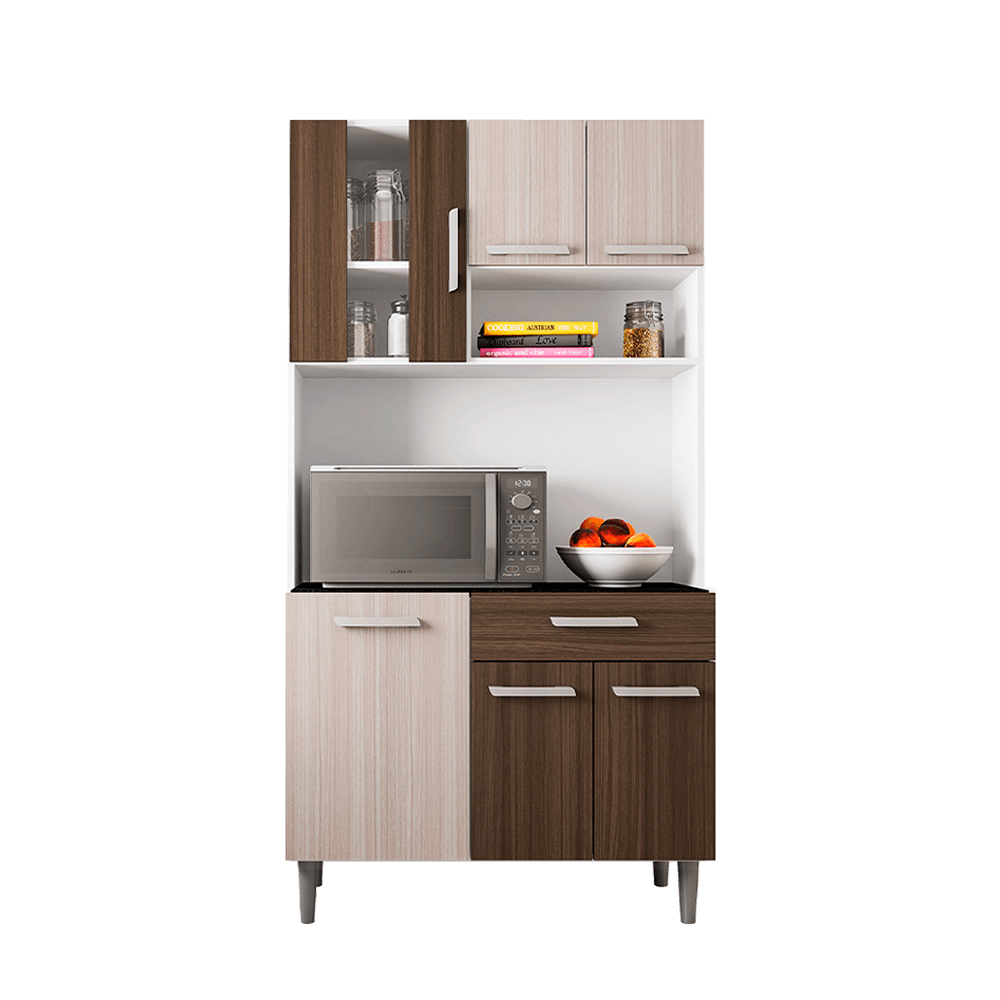 KIT DE COCINA CAROL 6P AMENDOA COBRASA + REGALO 81746