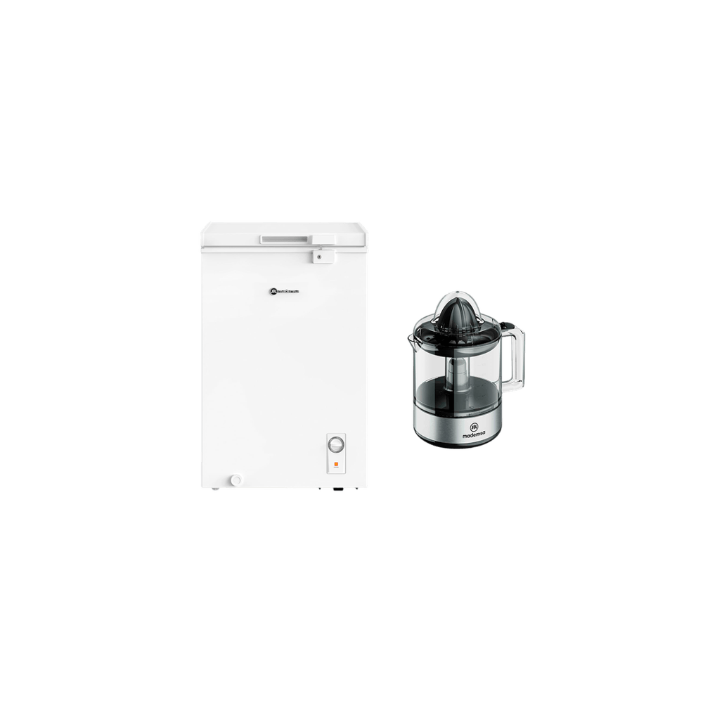 CONGELADOR MADEMSA 100LTS MD-100D + 1 EXPRIMIDORA MADEMSA 800ML DE REGALO 81834