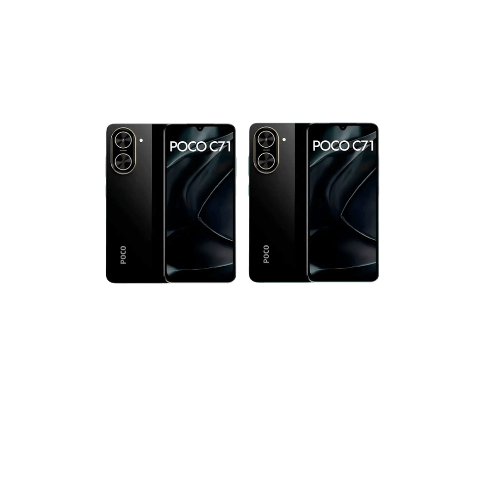 COMBO CELULAR XIAOMI POCO C71 4/128GB NEGRO 81847