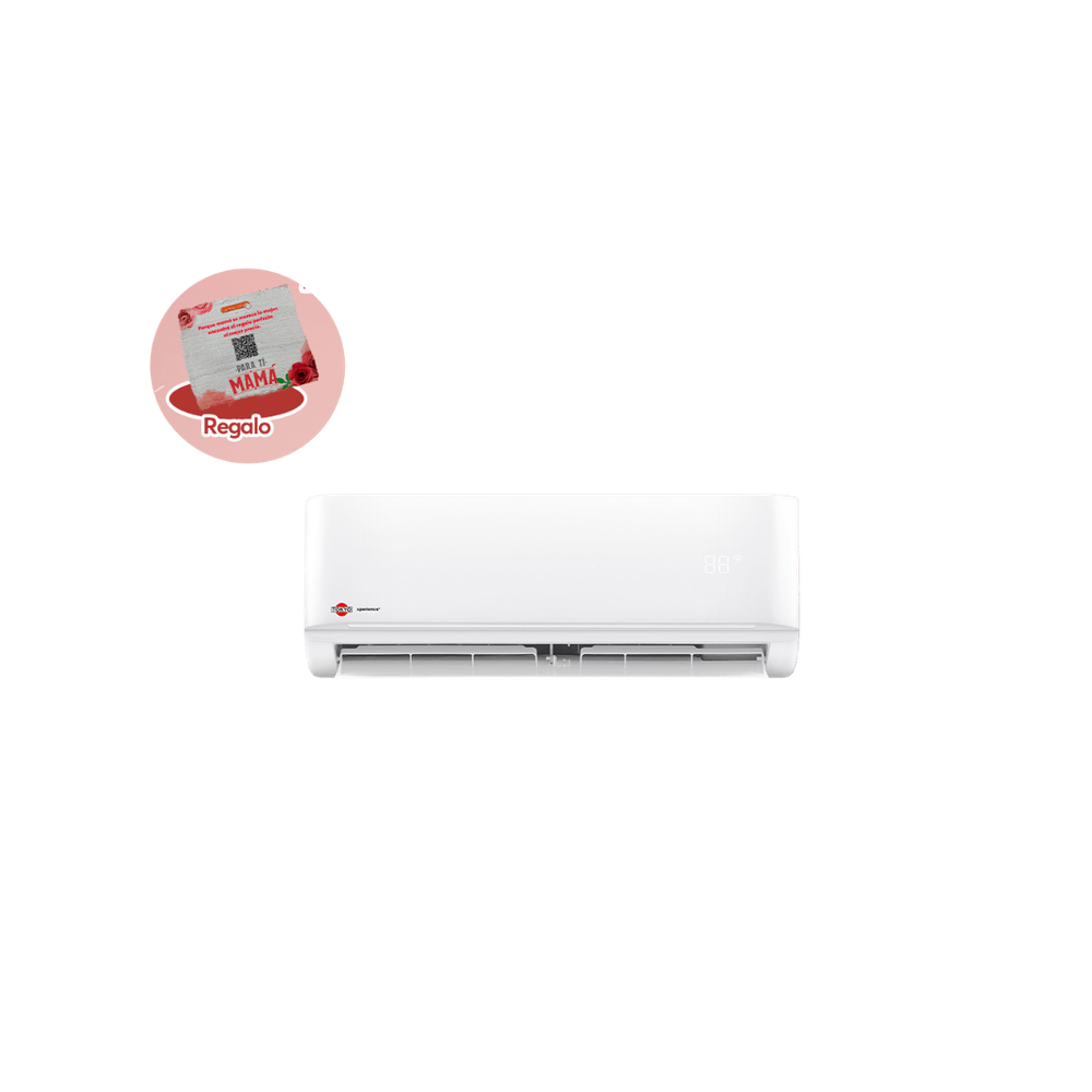 ACONDICIONADOR DE AIRE TOKYO XPERIENCE 12000 BTU F/C C/CONTROL - T2966/T2967 + REGALO 82411