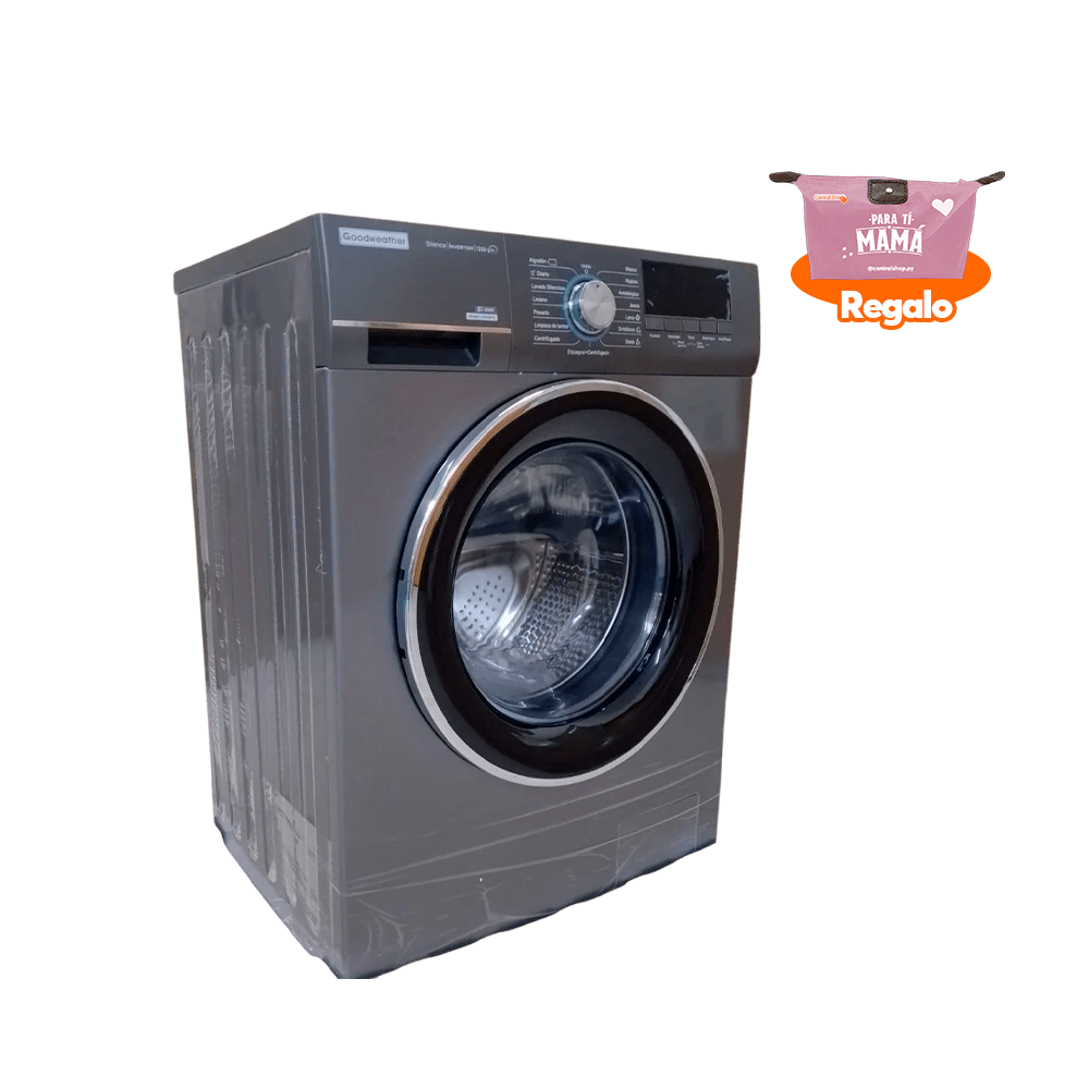 LAVARROPAS GOODWEATHER VICTORIA INVERTER 8KG GW-80FS + NECESER DE REGALO 82705