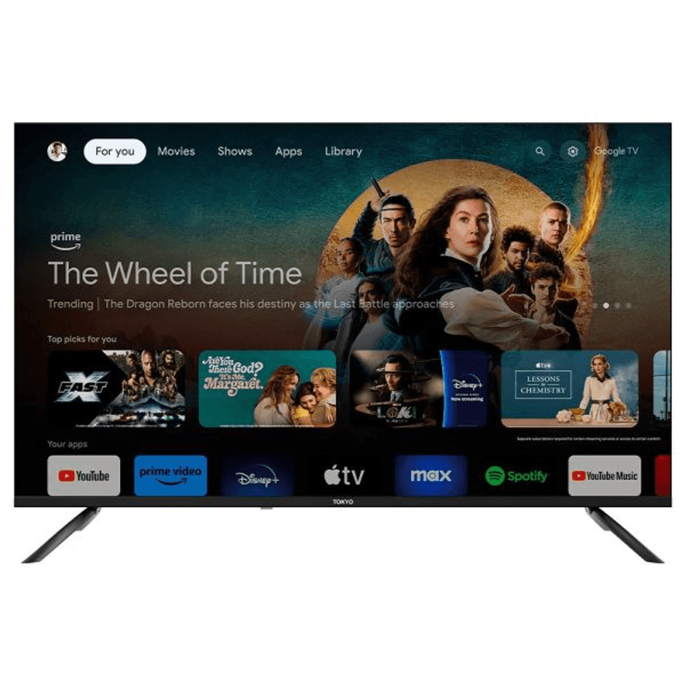 TV SMART 43 TOKYO T3564 GOOGLE 5.0 FRAMELESS C/ CHROMECAST + REGALO MUNDIAL