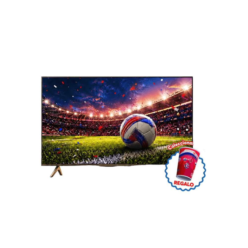 SMART TV TCL 55" 55P6K GOOGLE TV 4K UHD HDR FRAMELESS + REGALO MUNDIAL