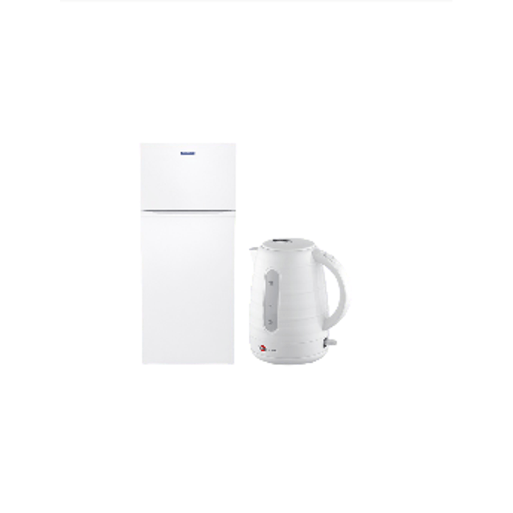 COMBO HELADERA GOODWEATHER 300/230LTS GW-305 BLANCO + HERVIDORA TOKYO EASY NOVA BLANCA JARRA PLASTICA 1,7 L T3548 DE REGALO