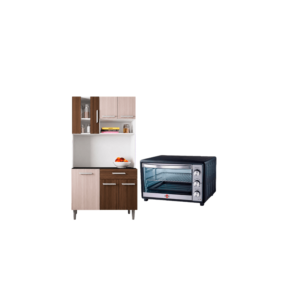 HORNO ELECTRICO TOKYO 46LTS LISTO PLUS + KIT CAROL AMENDOA