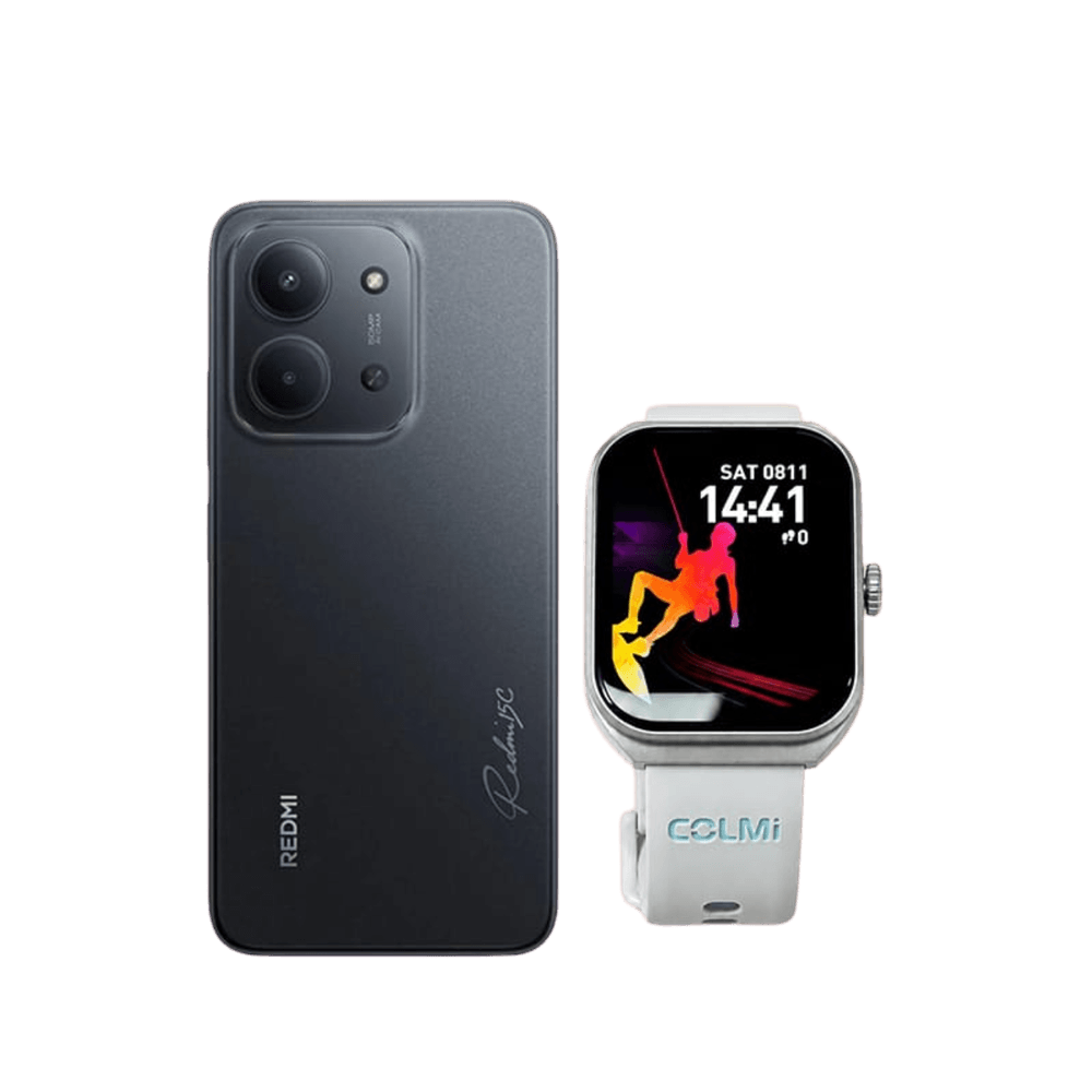 COMBO CEL. XIAOMI 15C + SMARTWACHT COLMI
