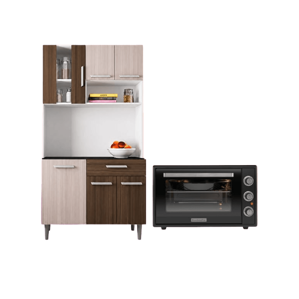 HORNO ELECTRICO GOODWEATHER 65lts + KIT CAROL