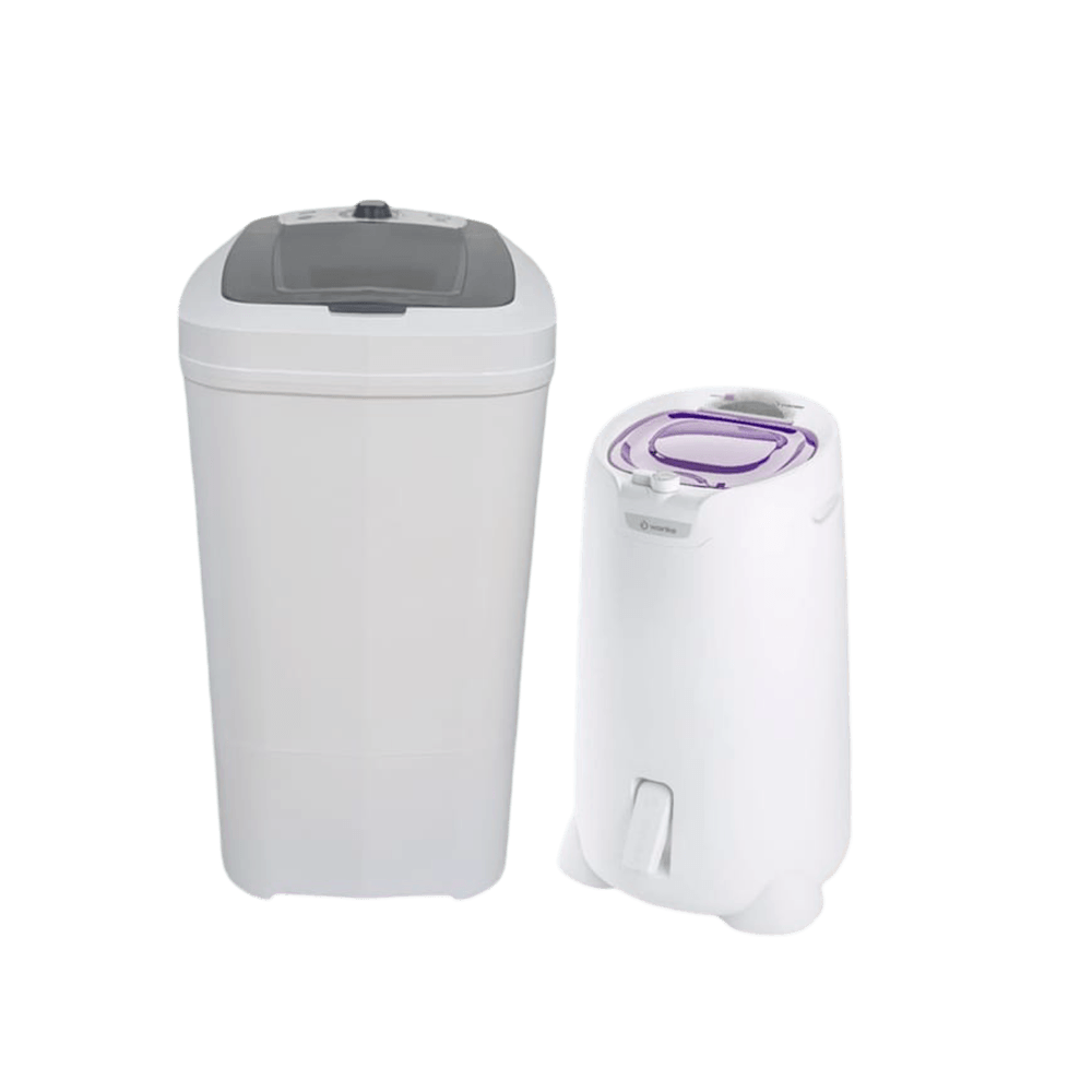 LAVARROPAS JOTA DE 12KG + CENTRIFUGADORA WANKE SOFIA PREMIUM 20KG LILA WCP20-LI