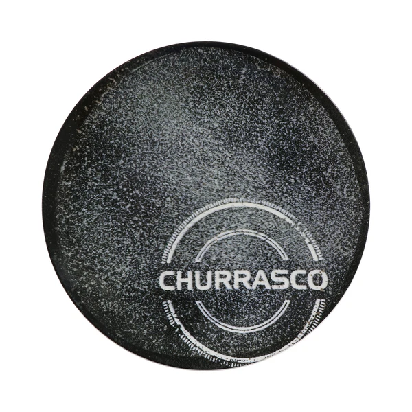 CHURRASCO CARBON PLATO RASO 25 CM TRAMONTINA T965802
