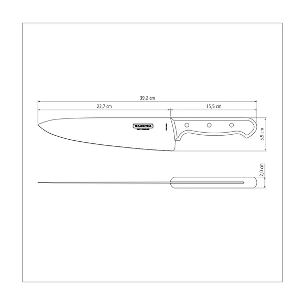 CUCHILLO CARNE 10 POLYOOD TRAMONTINA T21199D 4