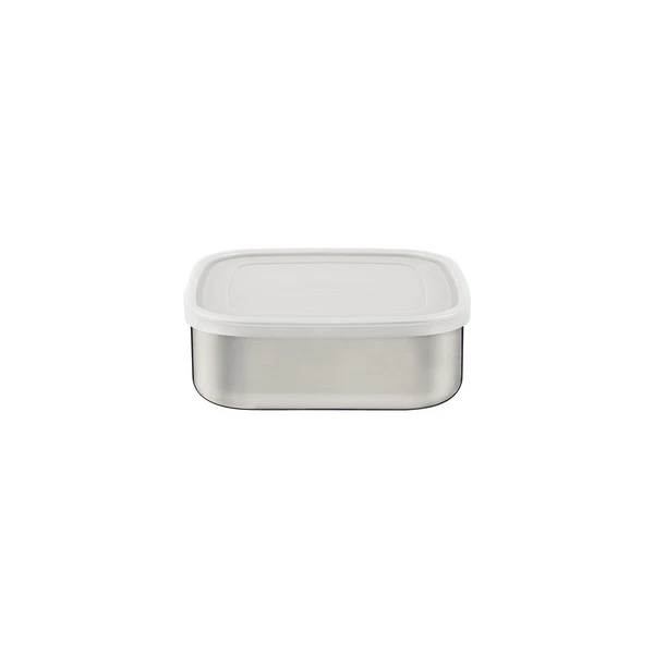 CONTENEDOR CUADRADO ACERO INOXIDABLANCOE C TAPA TRAMONTINA T612231 2