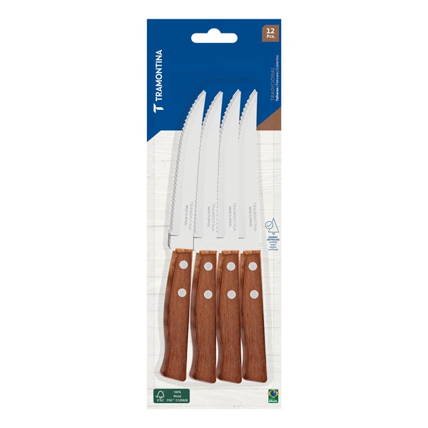 JUEGO  CUCHILLOS ASADO 12PZAS TRADIC TRAMONTINA T222001 4