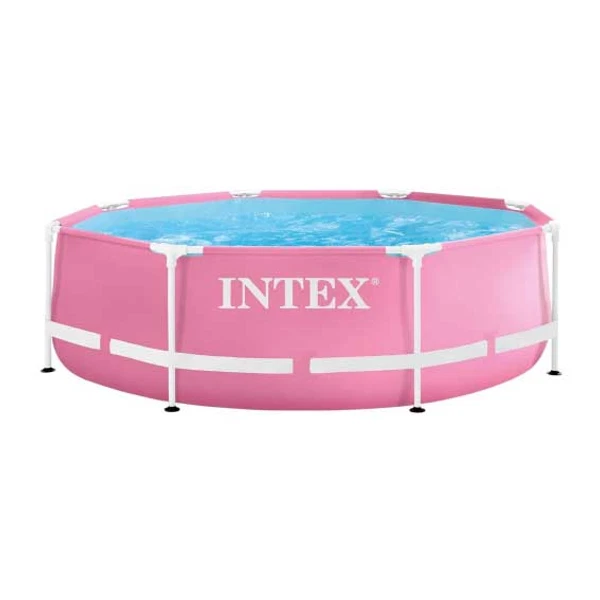 PISCINA ESTRUCTURA METÁLICA ROSA 2,44M X 76CM DE 2.843 LITROS I28290