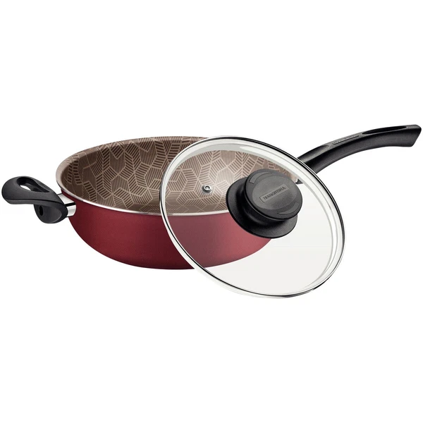 SARTEN HONDA COM TAPA 26 CM PARIS TRAMONTINA T285184 4