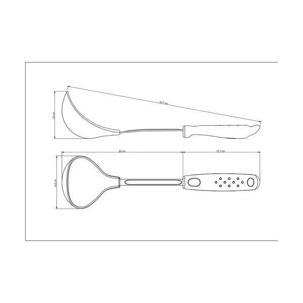CUCHARON NYLON UTILITA TRAMONTINA T256927 5