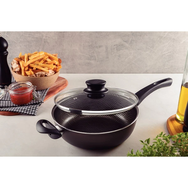 SARTEN HONDA COM TAPA 24 CM PARIS TRAMONTINA T285181 5