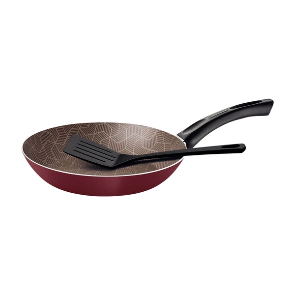 SARTEN 24 CM CON ESPATULA PARIS TRAMONTINA T28500B 2