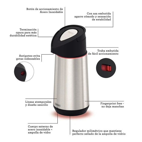 THERMO CON SIFON 1 8L TRAMONTINA T616412 3