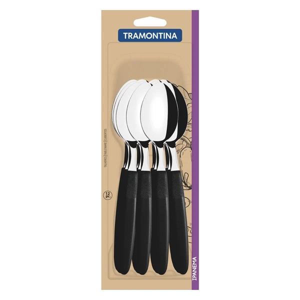 JUEGO  CUCHARAS MESA 12PZAS IPANEMA TRAMONTINA T233631 3