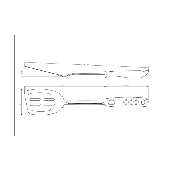 ESPATULA UTILITA TRAMONTINA T256517 5