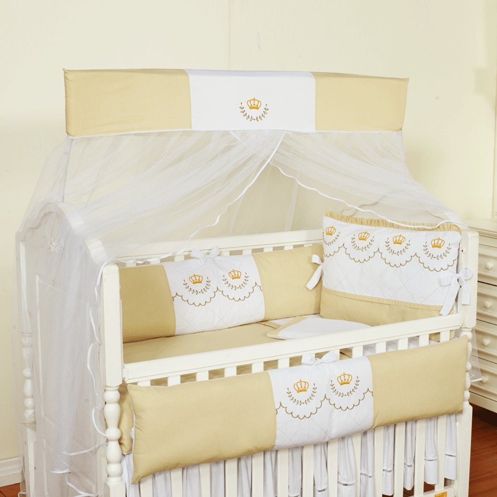 PROTECTOR DE CUNA BIBI REALEZA BLANCO BEIGE