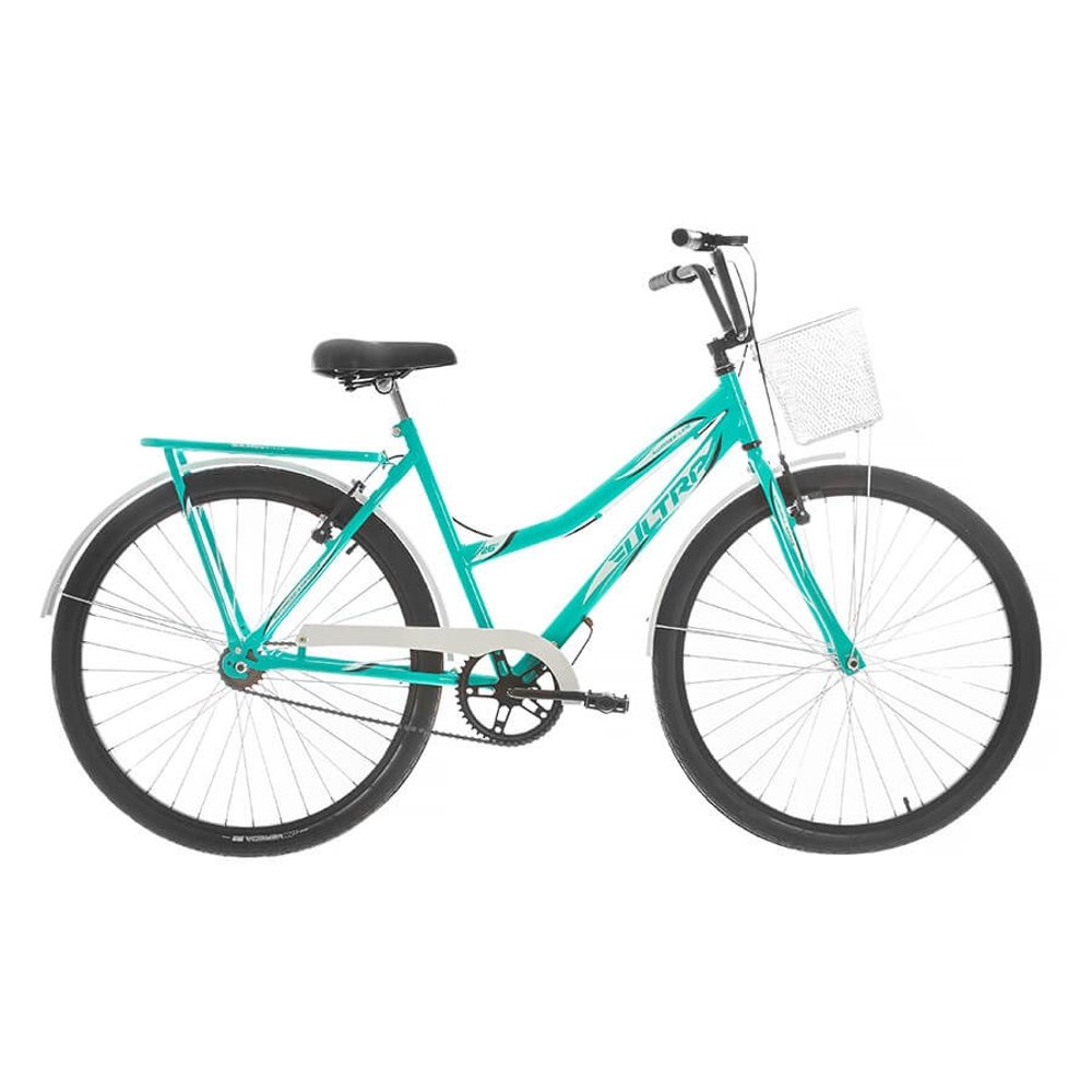 BICICLETA ARO 26 SUMMER VINTAGE LINE ULTRA BIKES VERDE ANIZ|BLANCO