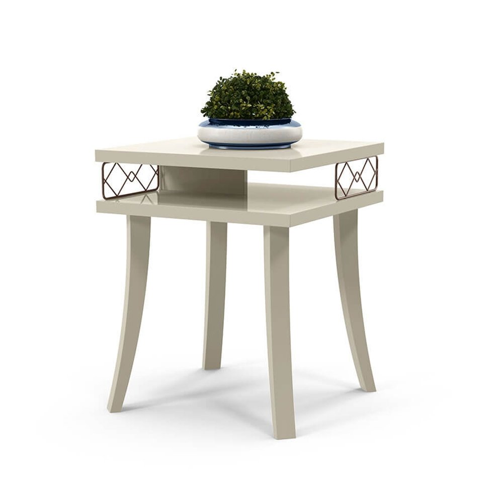 MESA LATERAL DIOR PATRIMAR OFF WHITE