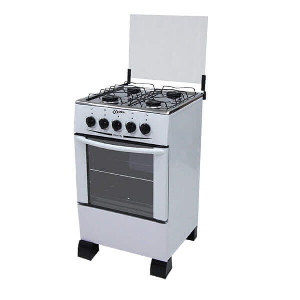 COCINA 4 HORNALLAS MBARETE VIDRIO TOTAL ABBATEC BLANCO
