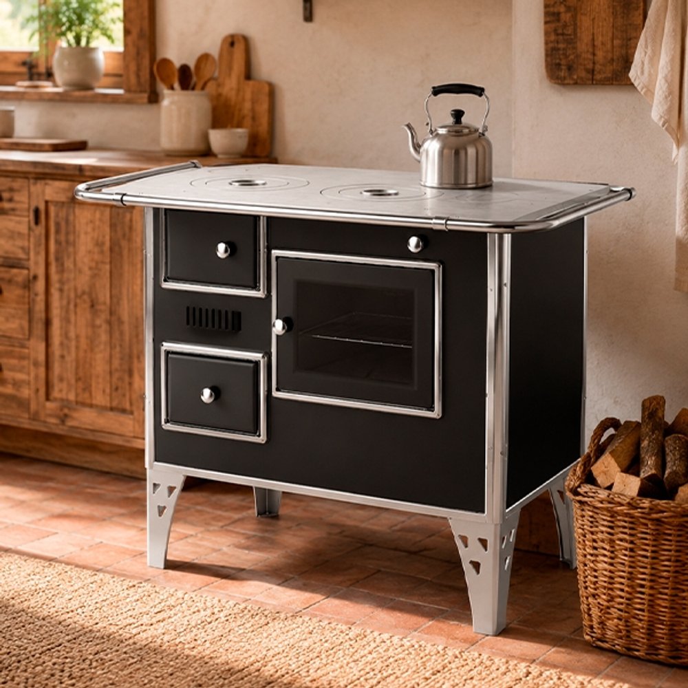 COCINA A LEÑA GERAL Nº 2 GERAL LADO DERECHO NEGRO