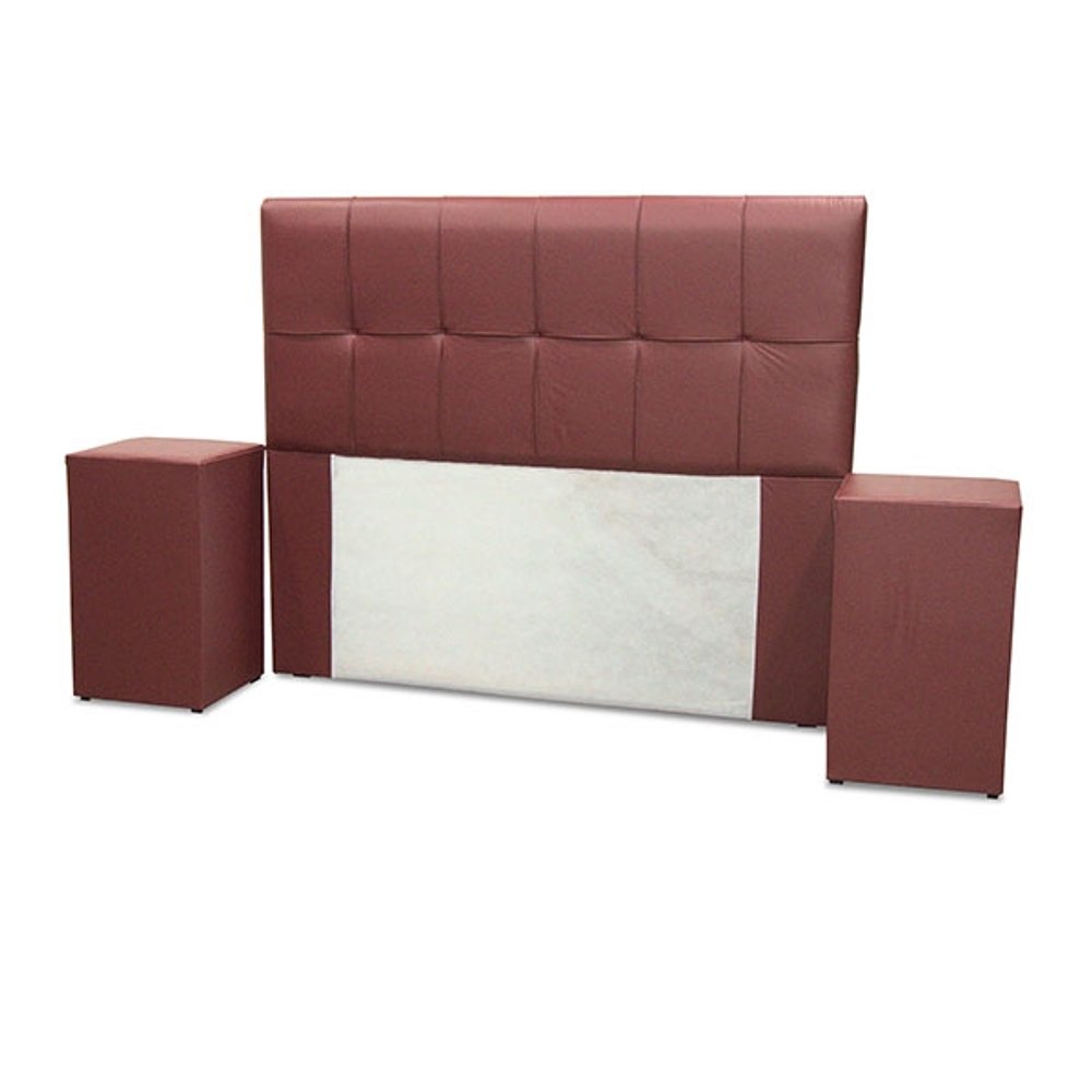 CONJUNTO CABECERA + BUTACA STAR 1.40 ABBA BORDO 180