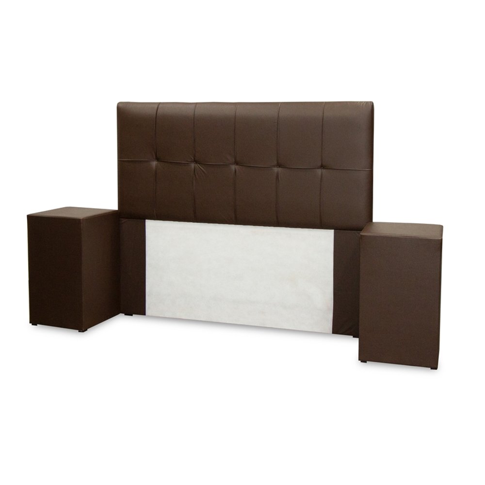 CONJUNTO CABECERA + BUTACA STAR 1.60 ABBA MARRON 311