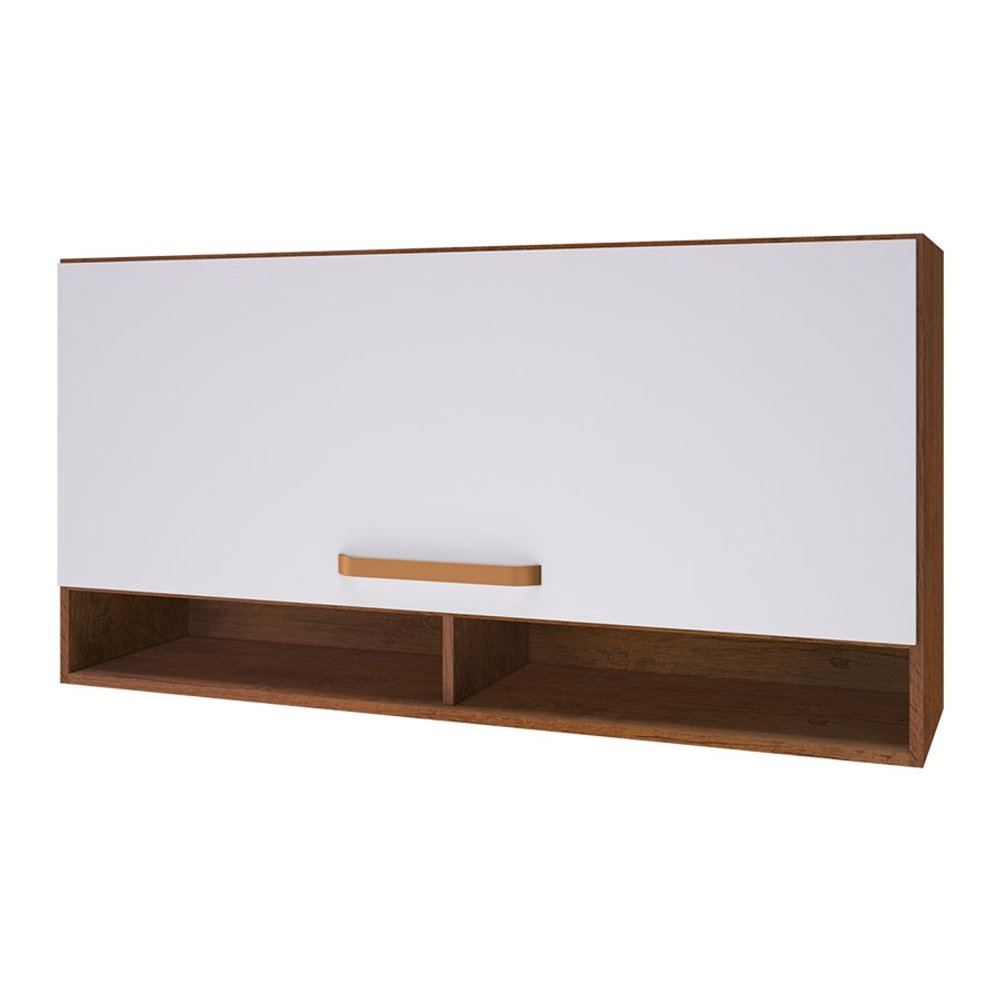 ARMARIO 1.20 BASCULANTE 6118.14 INDEKES NOCE|OFF WHITE