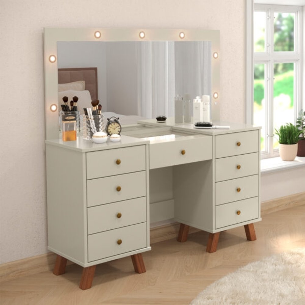 TOHALET CAMARIN 9 CAJONES ELOA PATRIMAR OFF WHITE