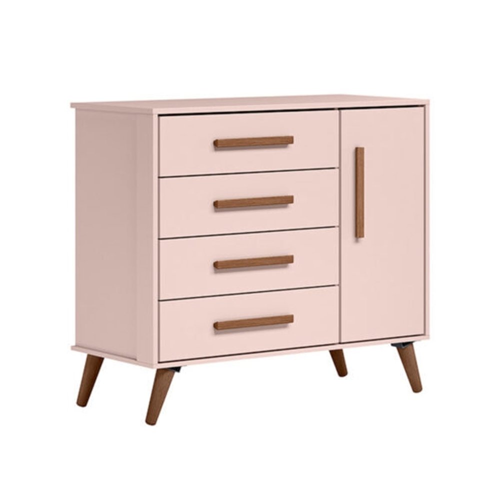 COMODA ZAPATERA Q ENCANTO RETRO 3825 QMOVI ROSA